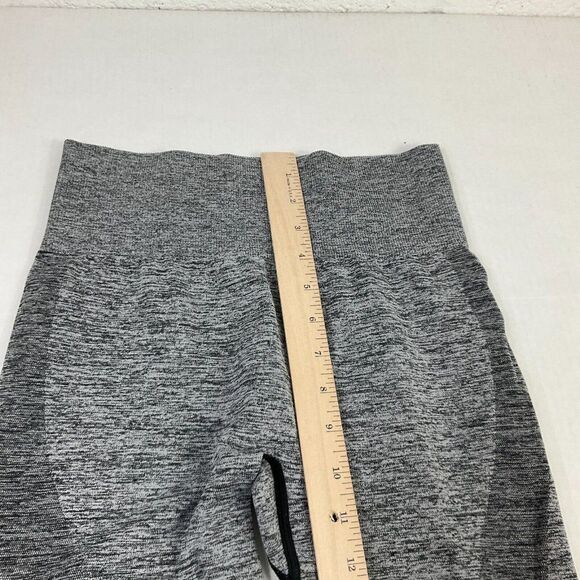 Victorias Secret PINK Seamless Leggings Gray High Rise Stretch Pull On S Small - Picture 7 of 10